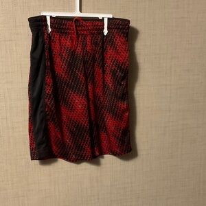 Xersion Red and Black Kids Shorts